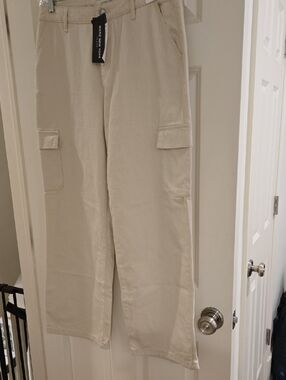 Marc New York Cream/ Light Beige Cargo Pants